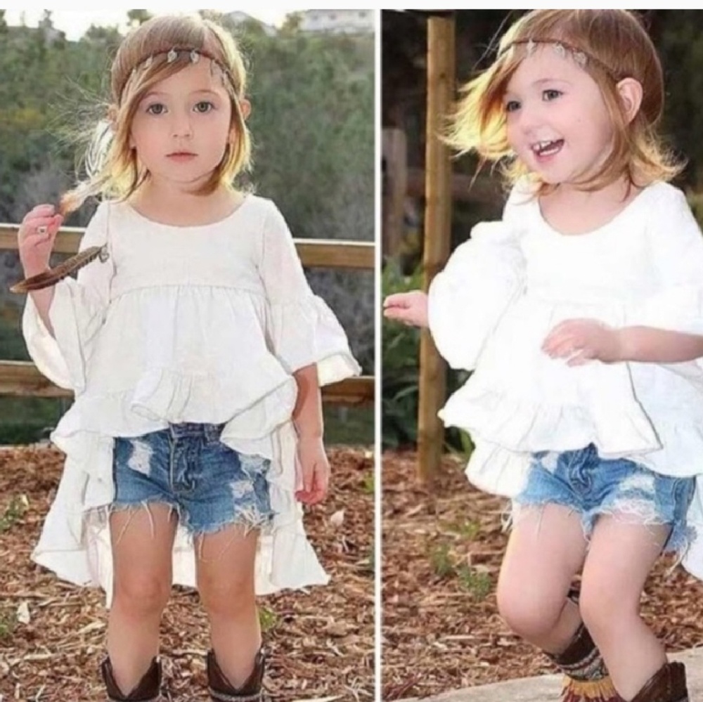 Boutique hi low shirt